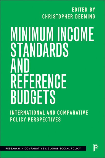Book cover image for Minimum Income Standards and Reference Budgets ISBN: 9781447352952